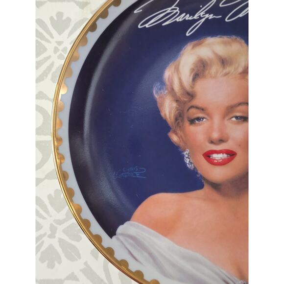 Vintage Marilyn Monroe “Sweet Sizzle” Collector Plate (1996) - Picture 5 of 12